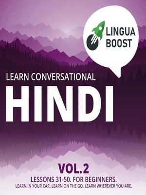 cover image of Learn Conversational Hindi, Volume 2